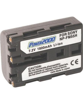 Power2000 NP-FM55H Lithium-Ion Battery for Sony
