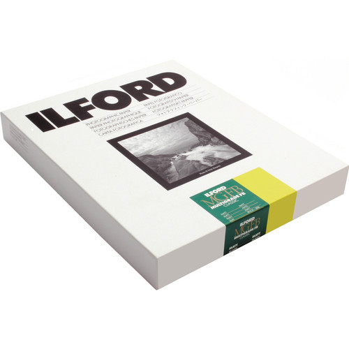 Ilford Multigrade IV Fiber DW Black & White Paper 8x10 25 Shts, Matte