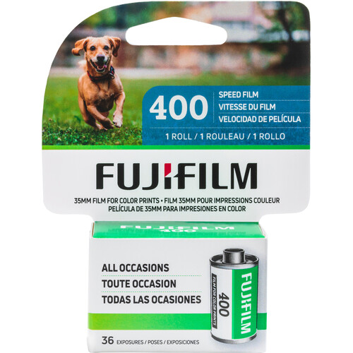 Fujifilm 400 Color Negative 35mm Film, 36 Exposure