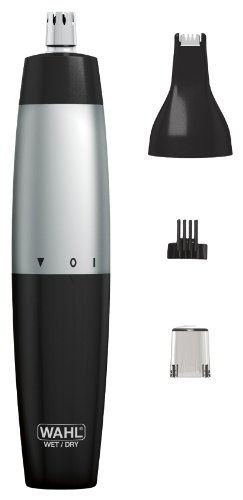 WAHL 5567-2101 Ear, Nose & Brow Dual Head Wet/Dry Trimmer