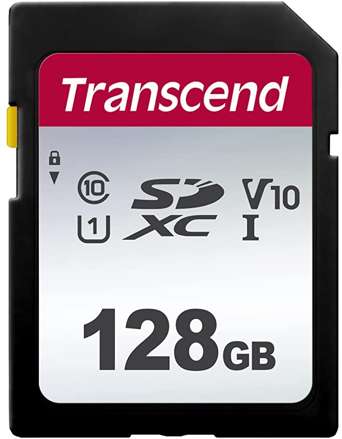 Transcend 128GB 300S SDXC UHS-1 U1 Memory Card