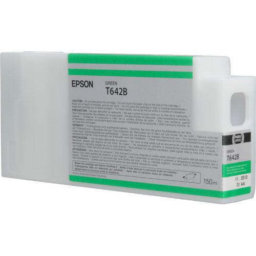 Epson T642B Ultrachrome HDR Ink Cartridge Green 150ml