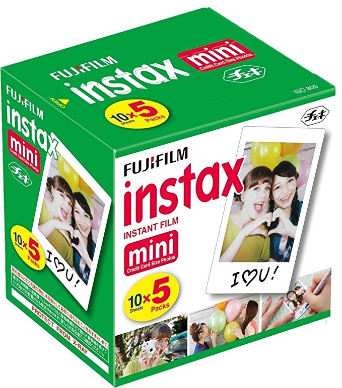 Fujifilm Instax Mini Instant Film, 50 Prints IN BULK