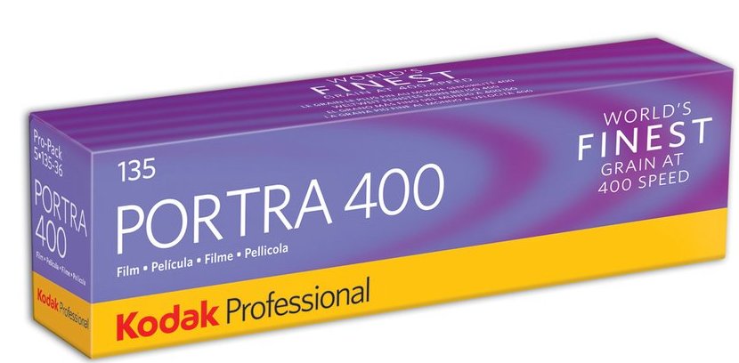 Kodak Portra 400 Professional 36 Exposure 35mm Color Negative Film, 5 Rolls