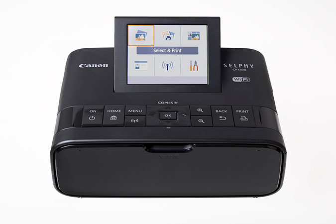 Canon Selphy CP1300 Black Wireless Color Photo Printer