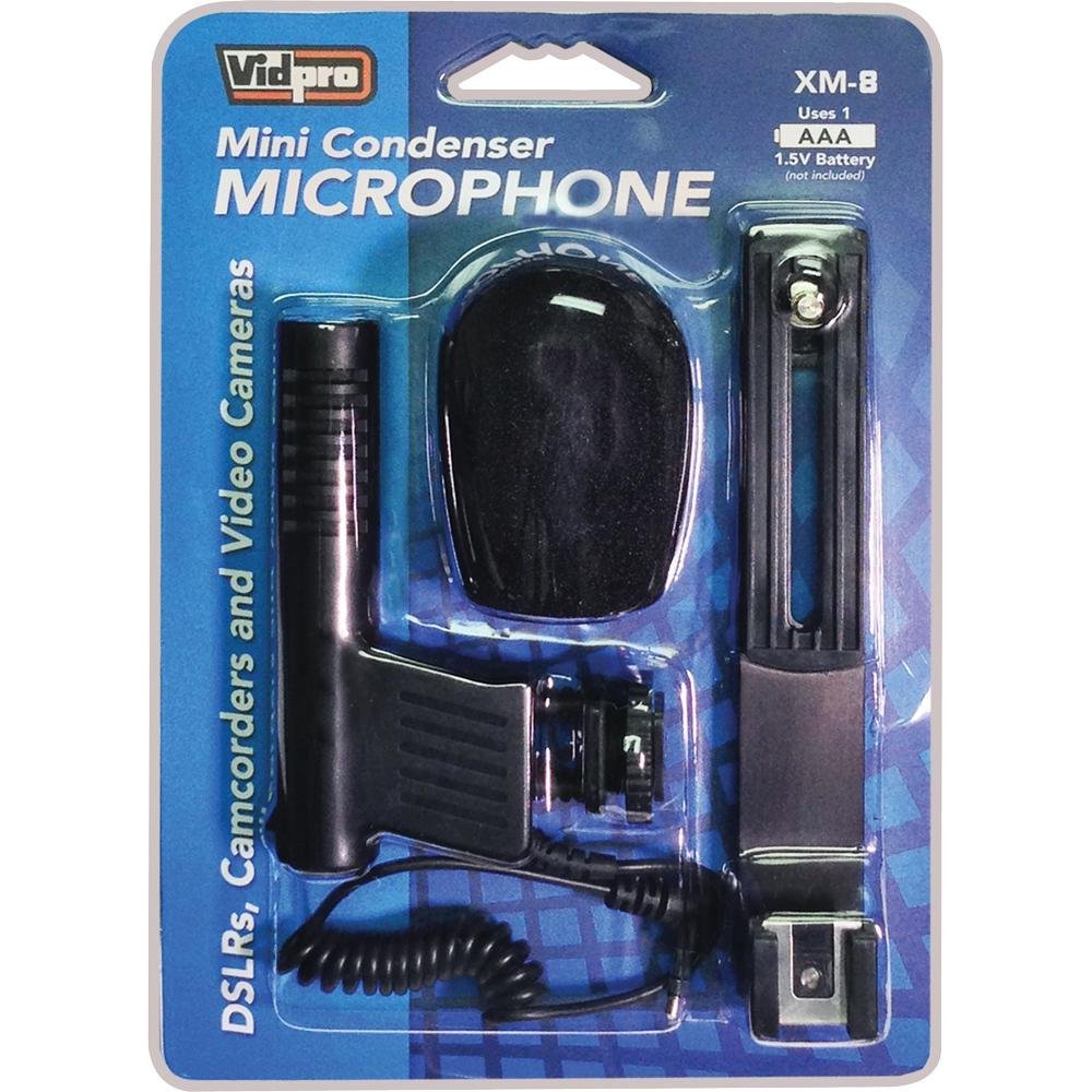 Vidpro XM-8 Mini Condenser Microphone