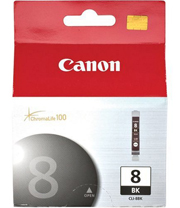 Canon PIXMA CLI-8 Black Ink Cartridge