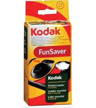 Kodak Funsaver Flash Single Use 35mm Camera (asa 800)