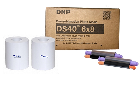 DNP 6" x 8" Print Pack for DS-40 Digital Photo Printer