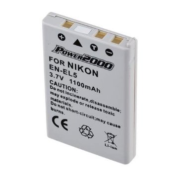 Power2000 EN-EL5 Lithium-Ion Battery Replacement for Nikon