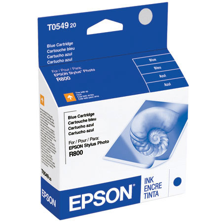 Epson 54 Blue Ink Cartridge f/ R800/R1800