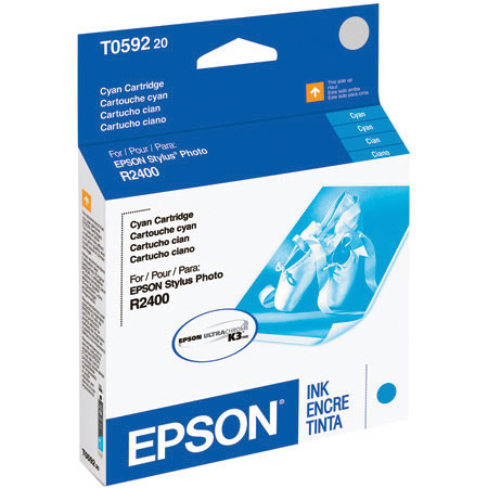 Epson T059220 Cyan Inkjet UltraChrome K3 Cartridge for Stylus 2400