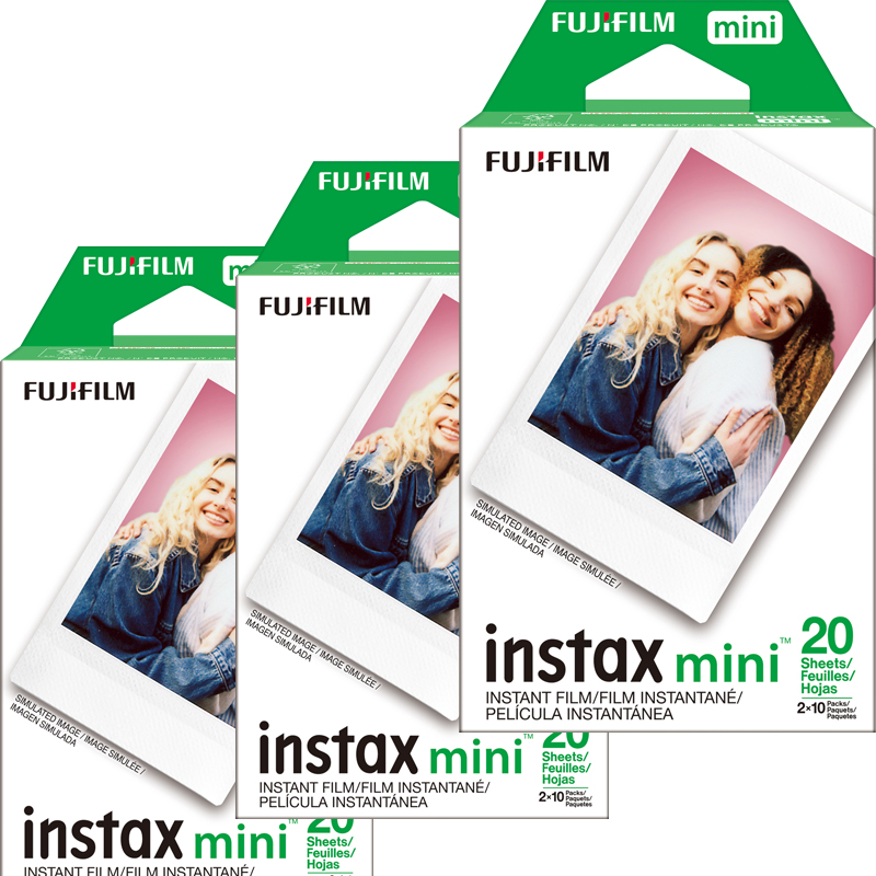FujiFilm Instax Mini Instant Film, 60 Prints