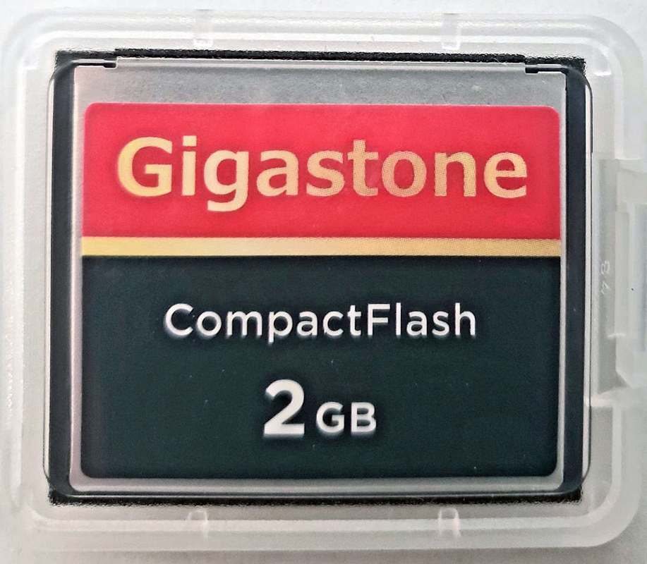 Gigastone 2GB Compact Flash Memory Card