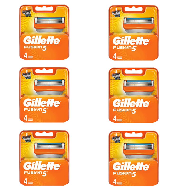 Gillette Fusion 5 Razor Blade Refill Cartridges, 24 Pack