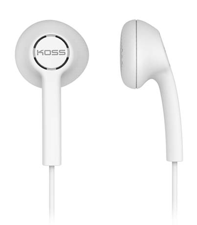 Koss KE5W White Earbuds