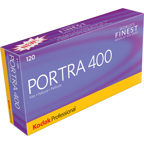 Kodak Portra 400 Professional 120 Color Negative Film, 5 Rolls