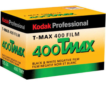 Kodak Professional T-Max 400 TMY 36 Exposure Black & White Film
