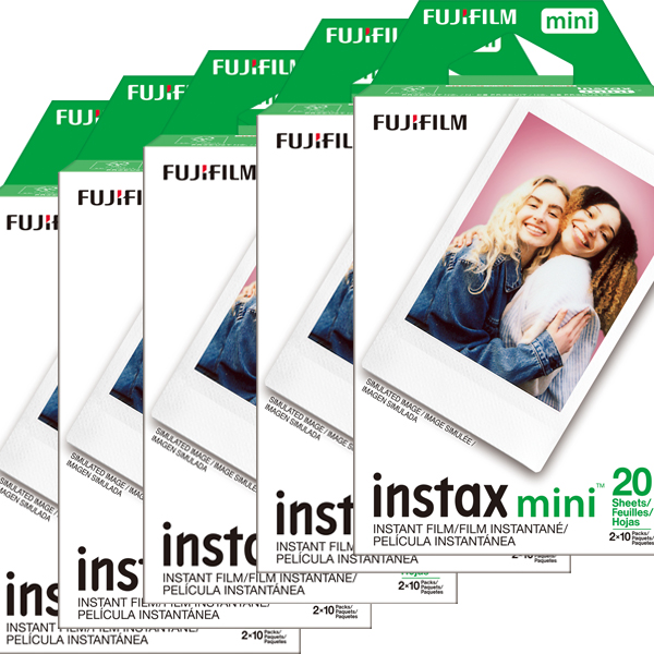 Fujifilm Instax Mini Instant Film, 100 Prints