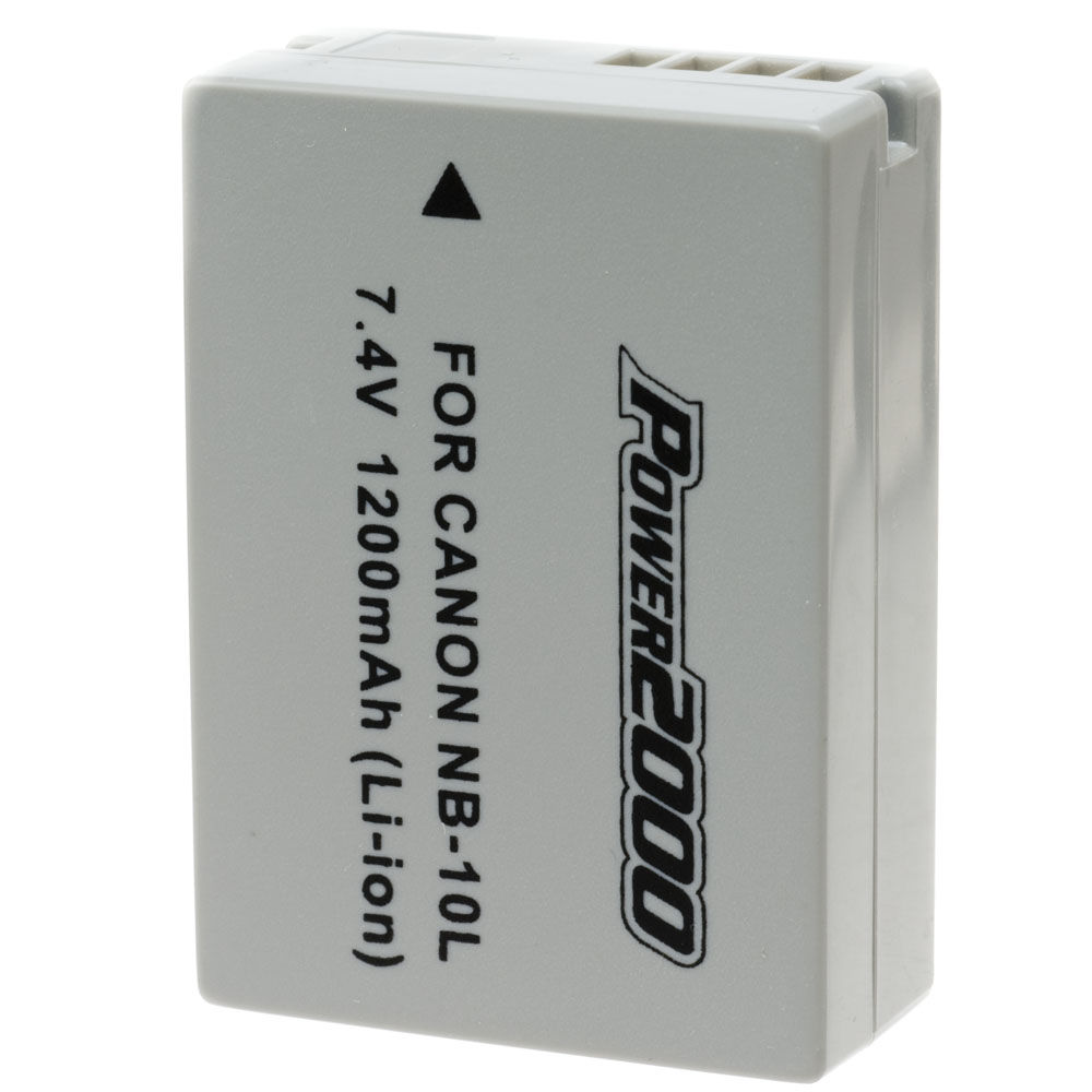 Power2000 NB-10L Lithium Rechargeable Battery for Canon