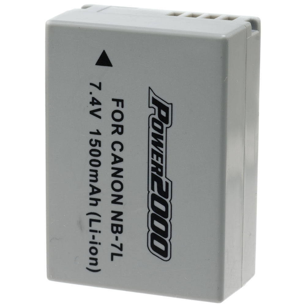 Power200 NB-7L Lithium-Ion Battery Rechargeable for Canon