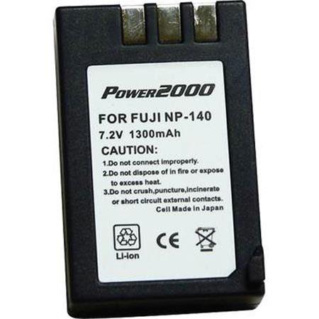 Power2000 NP-140 Lithium-Ion Rechargeable Battery for Fuji Finepix Cameras