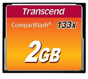 Transcend 2GB Compact Flash Memory Card