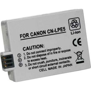 Power2000 LP-E5 Lithium Replacement Battery for Canon