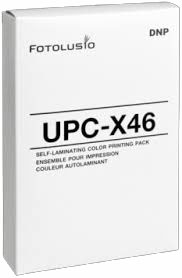 DNP UPC-X46 4" x 6" Fotolusio (25 Sheets) Ribbon & Ink Printpack