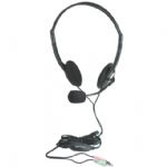 Manhattan 166429 Headset with Mic & In-Line Volume Control