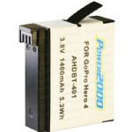 Power2000 Rechargeable Battery For GoPro Hero4 Ahdbt-401