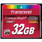 Transcend 32GB 800x Compact Flash Memory Card UDMA