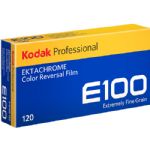 Kodak Ektachrome E100 Color Transparency Film 120 Roll, 5 Pack