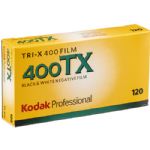 Kodak Tri-x 120 400 ISO TX 120 Black and White Negative Film, 5 Pack