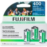 Fuji 400 Color Negative 35mm Film, 36 Exposure - 3 Pack
