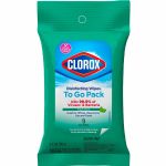 Clorox Disinfecting Wipes to Go Travel Wipes, Fresh Scent, 9 Count
