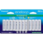 Panasonic Eneloop AA Pre-Charged Rechargeable Batteries, 16 Pack