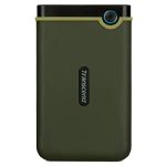 Transcend 2TB 3.1 USB StoreJet 25M3 Portable Hard Drive, Military Green