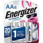 Energizer Ultimate Lithium AA Batteries, 8 pack