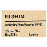 Fujifilm Quality Dry Paper for Frontier S DX-100 Printer, 5 x 213 Luster 1 Roll