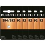 Duracell 384/392 Silver Oxide Coin Battery, 6 Pack