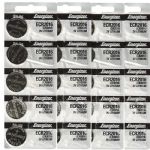 Energizer CR2016 Lithium Coin Battery, 20 Pack
