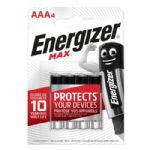 Energizer AAA Max Alkaline Batteries, 4 Pack