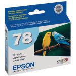 Epson 78 Light Cyan Inkjet Cartridge for Stylus R260/R380/RX580