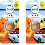 Febreze Car Vent Clip Hawaiian Aloha Scent Air Freshener, 2 Pack