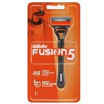 Gillette Fusion 5 for Men Razor Handle with 1 Cartridge