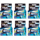 Gillette Mach3 Mens Razor Blade Refills for Mach 3, 24 Cartridges