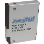 Power2000 KLIC-7002 Replacement Lithium Battery for Kodak