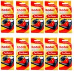 Kodak Funsaver Single Use 35mm Camera with Flash, 10 Pack