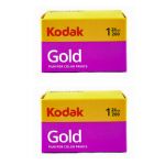 Kodak Gold 200 24 Exposure 35mm Color Print Film, 2 Rolls